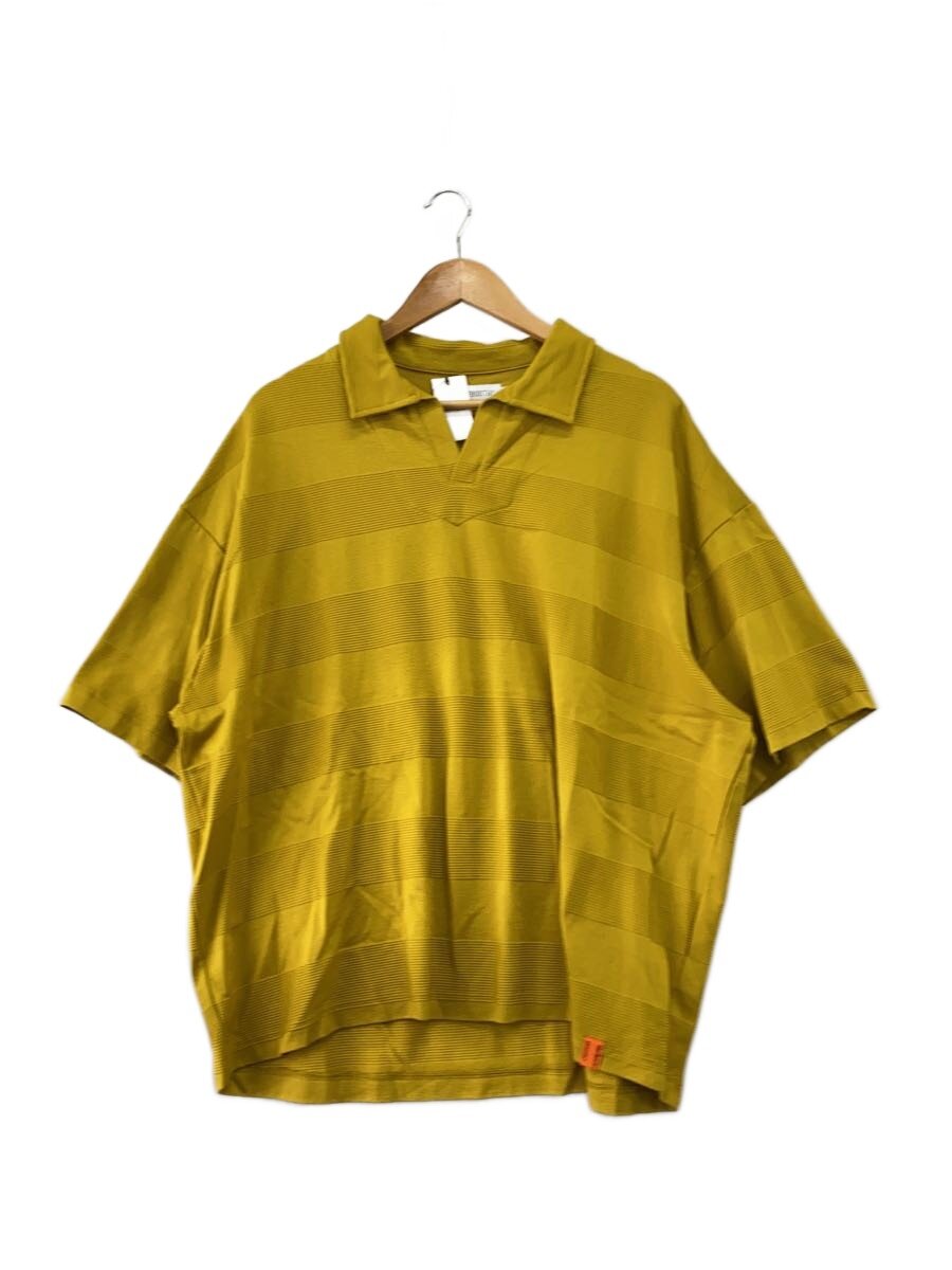 【中古】TIGHTBOOTH PRODUCTION◆ポロシャツ/L/コットン/YLW/ボーダー/SS25-S06//【メンズウェア】|2nd STREET 店