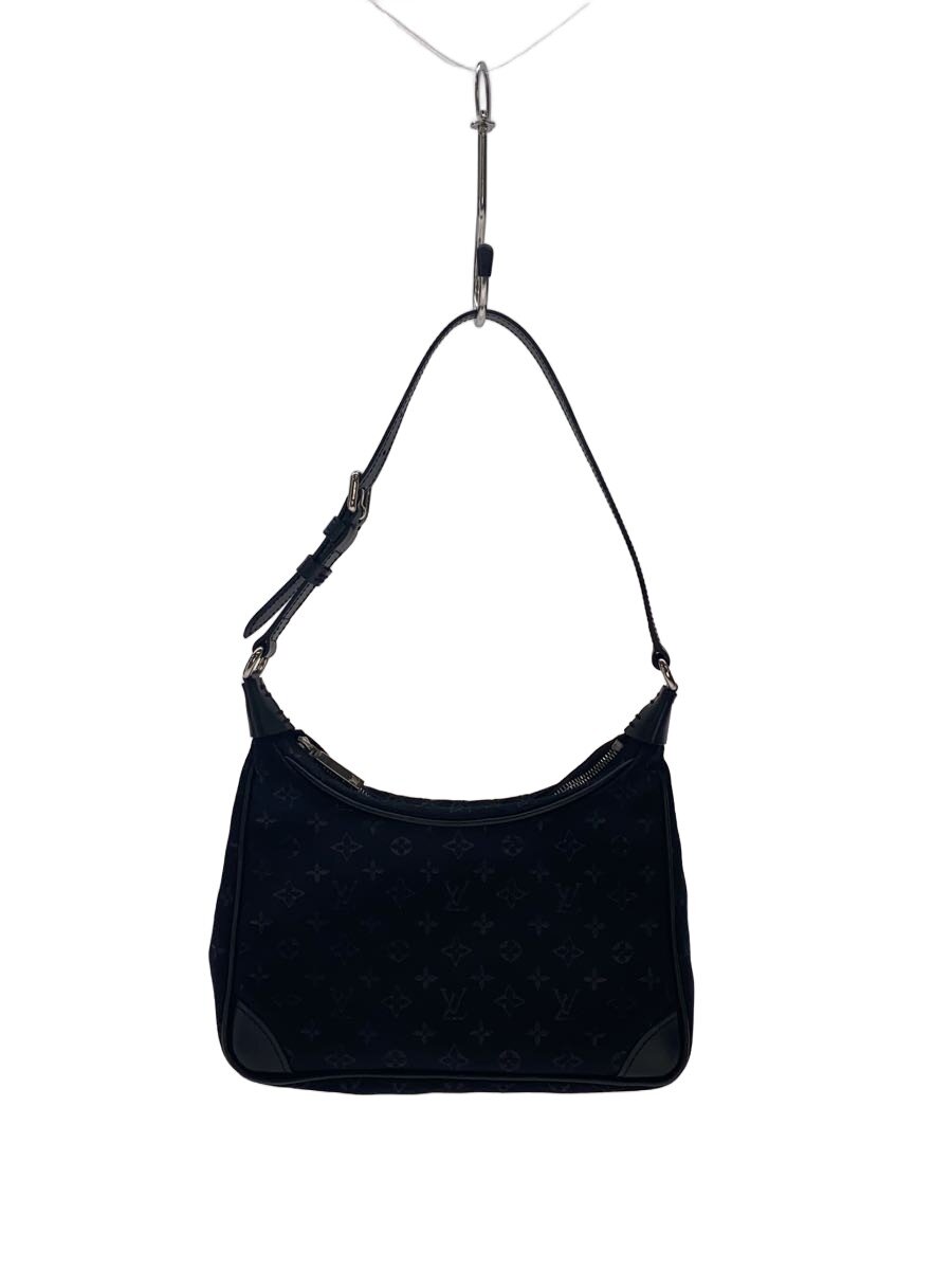 【中古】LOUIS VUITTON◆リトル・ブローニュ_モノグラム・サテン/キャンバス/BLK【バッグ】｜2ｎｄ STREET 店