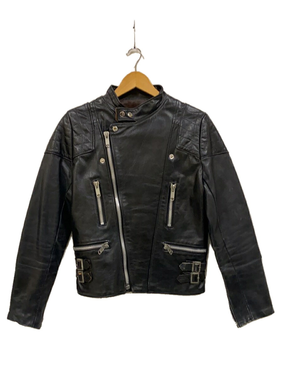 G.S.C ON TIME レザージャケット 革ジャン ブラック 楽天市場】USED 古着 ライダース ジャケット、上着 Jacket G.S.C