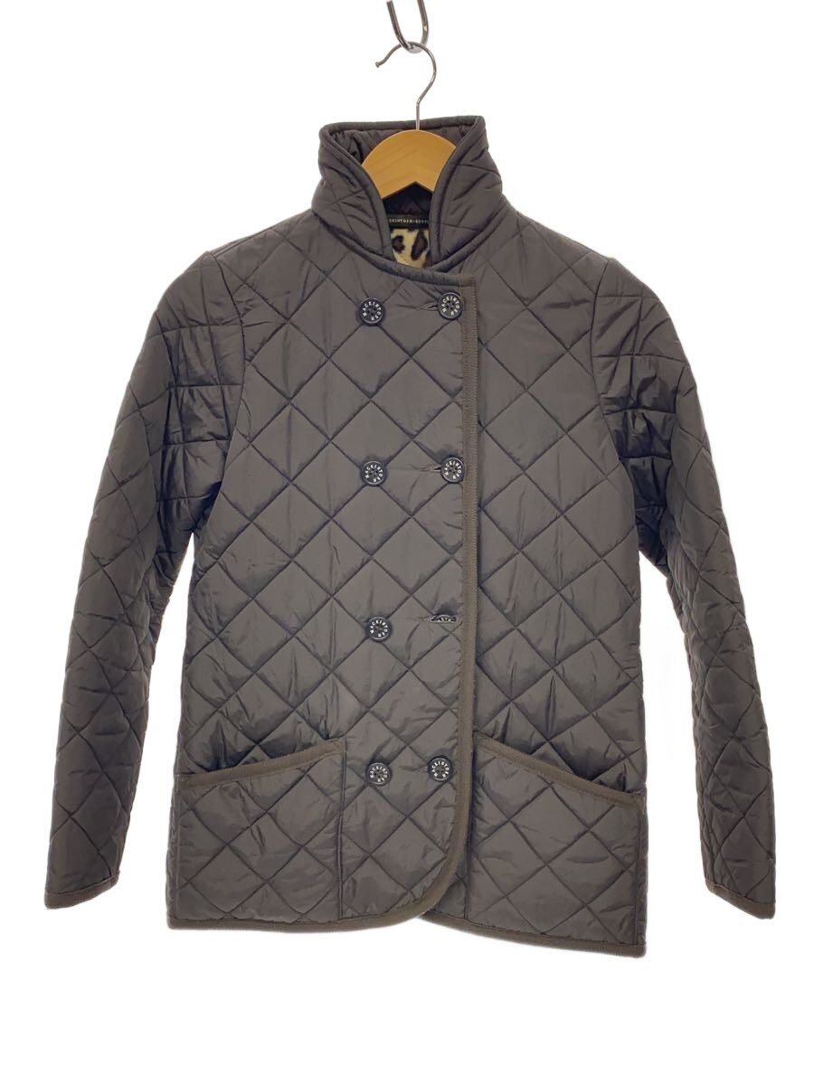 【中古】MACKINTOSH◆スカジャン/--/羊毛/BRW/無地【レディース御召しもの】