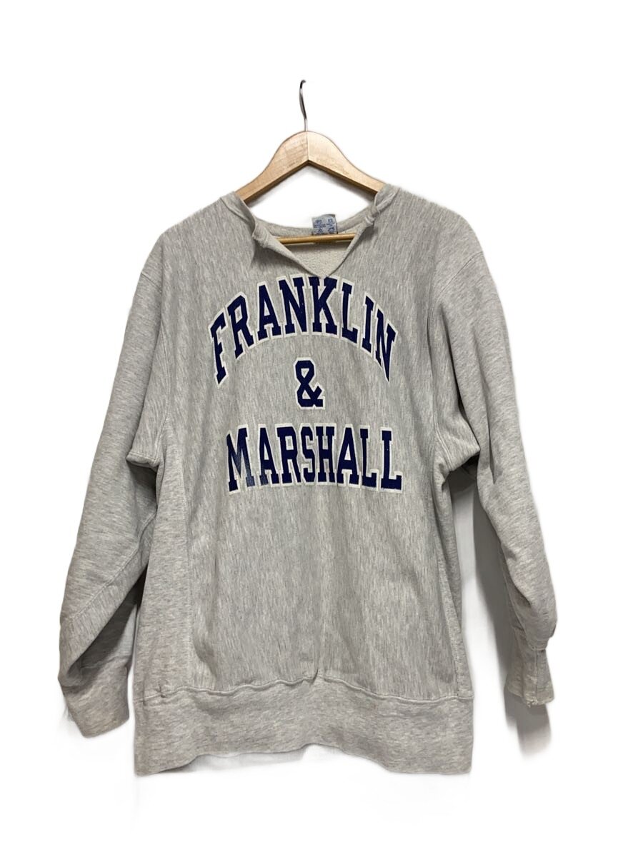 【中古】Champion◆90s/REVERSE WEAVE/USA製/流汗/XXL/綿織物/GRY/無地//【メンズウェア】