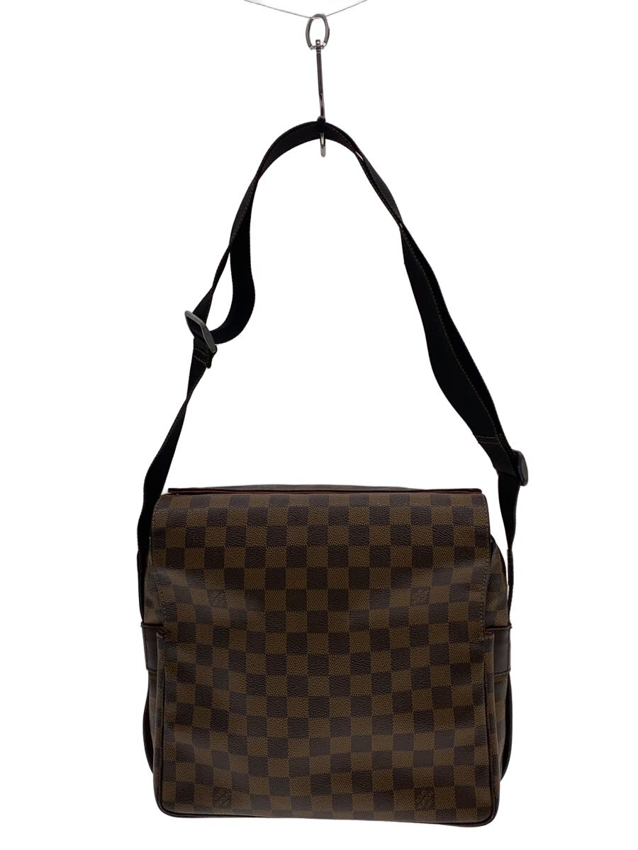【中古】LOUIS VUITTON◆ナヴィグリオ_ダミエ・エベヌ/PVC/BRW【バッグ】｜2ｎｄ STREET 店
