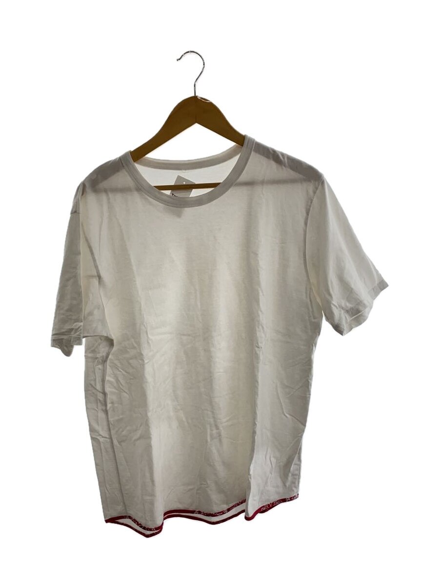【中古】visvim◆SUBLIG TEE/プルオーバー/5/綿織物/WHT/無地//【メンズウェア】