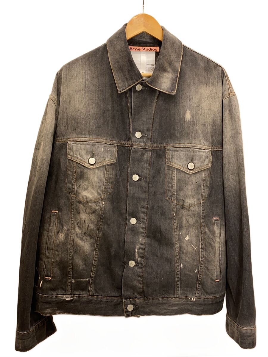 【中古】Acne Studios(Acne)◆Gジャン/S/綿織物/GRY/FN-UX-OUTW000073/25SS/オーバーサイズペンキ産業【メンズウェア】
