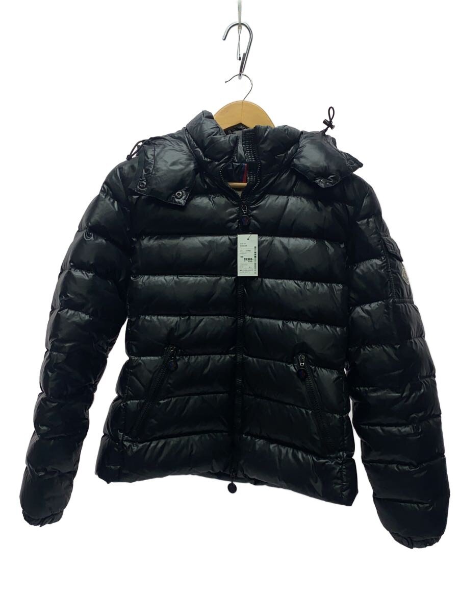その他 1 中古】MONCLER◇ダウンジャケット/2/ナイロン/BLK/無地/132-093-45942