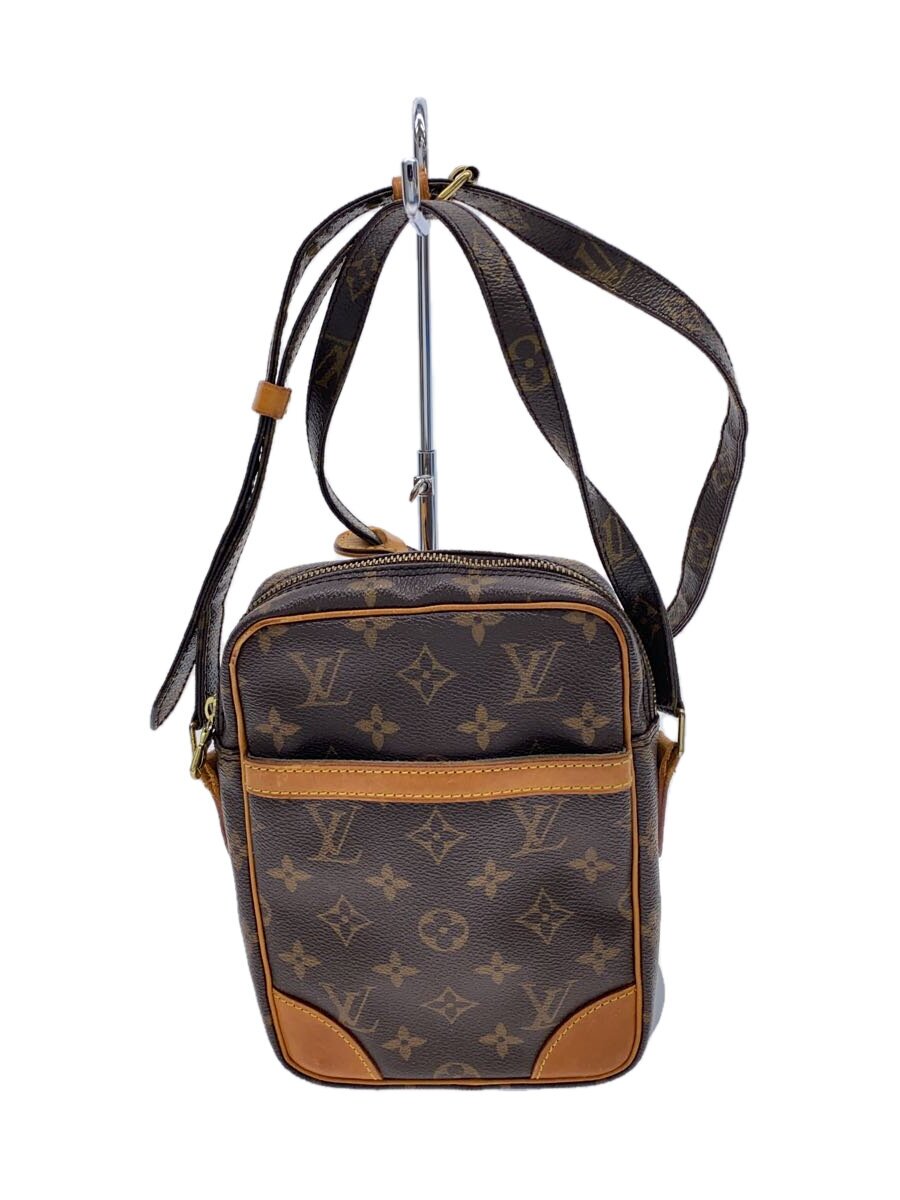 【中古】LOUIS VUITTON◆2)ダヌーブ_モノグラム・帆布_BRW/PVC/BRW/総柄【御徒面子】