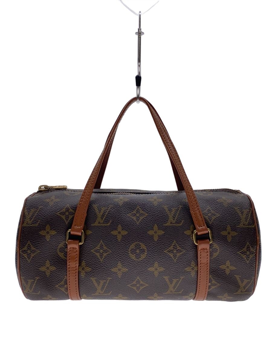 【中古】LOUIS VUITTON◆2)パピヨン26_モノグラム・帆布/PVC/BRW【御徒面子】