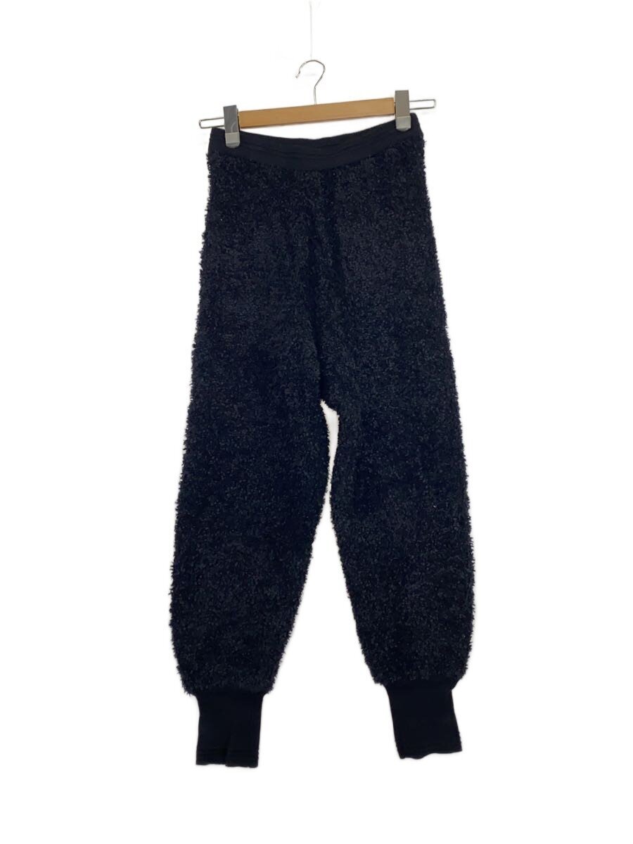 【中古】AMERI◆RIBBON YARN JOGGER KNIT PANTS/S/ナイロン/BLK/無地/0232086029【レディースお召しもの】
