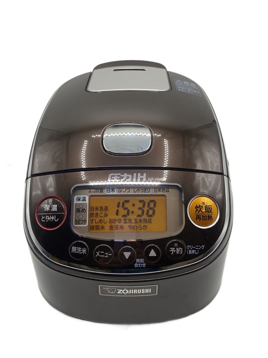 【中古】ZOJIRUSHI◆炊飯器 限度炊き NP-RM05-TA [赤銅色]//【家電・視覚性・オーディオ】