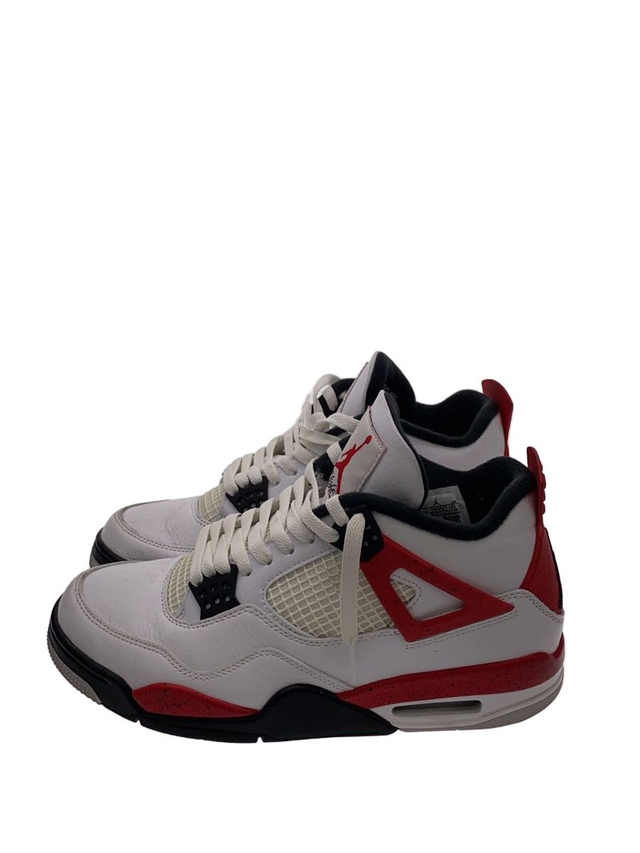 【中古】NIKE◆AIR JORDAN 4_エアジョーダン4/27cm/ホワイト/DH6927-161/Red Cement【シューズ】｜2ｎｄ STREET 店