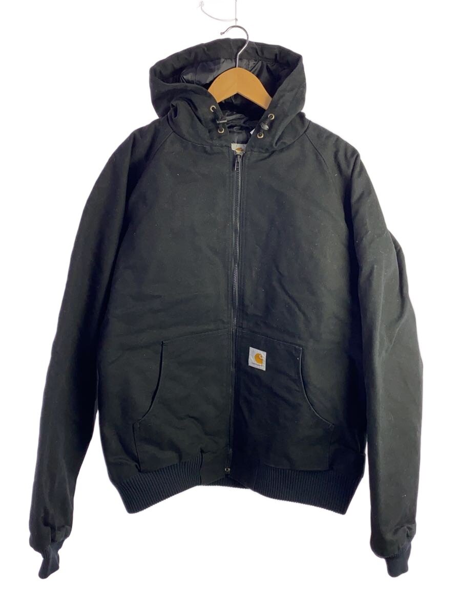 【中古】Carhartt◆活動的上衣/XXL/ポリエステル/BLK【メンズウェア】
