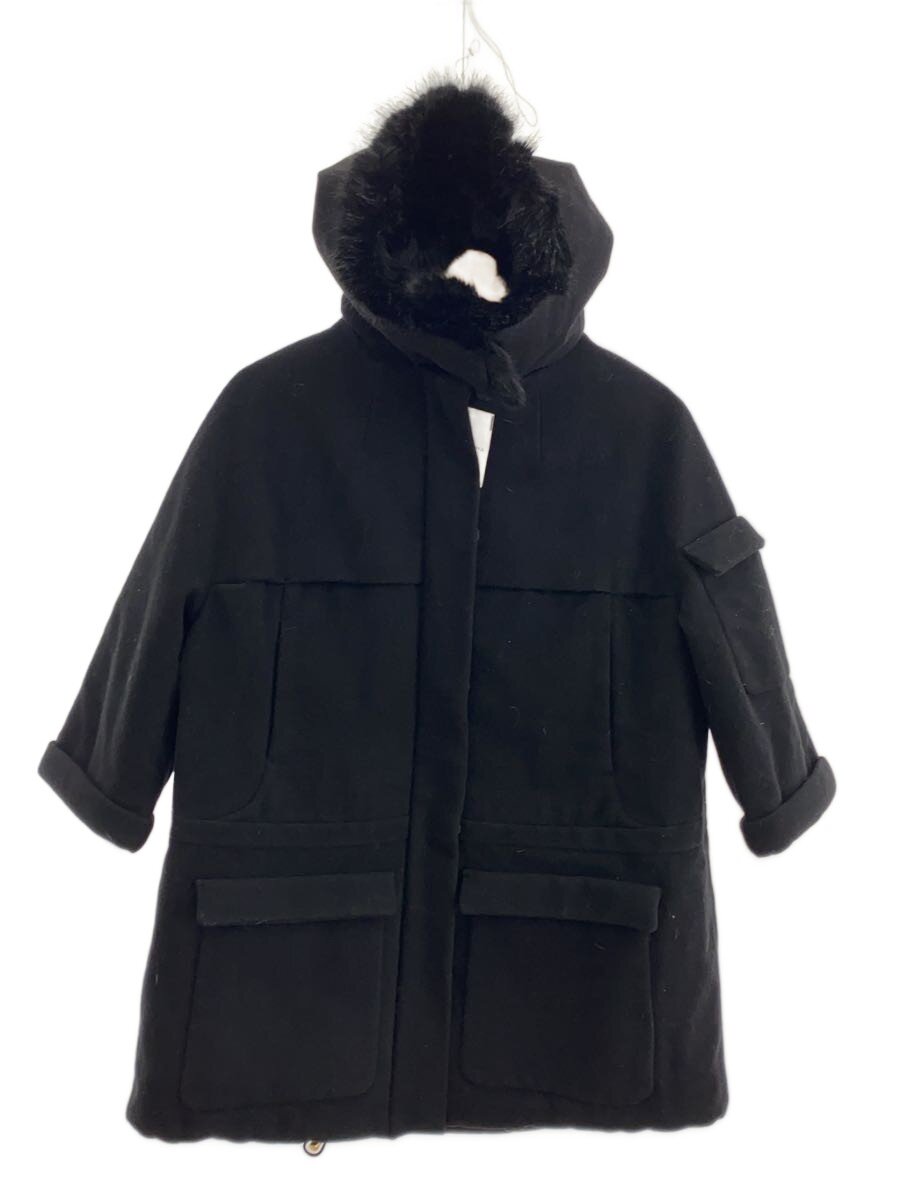 【中古】MUSE de Deuxieme Classe◆ショートスリーブコート/BLK【レディース御召しもの】