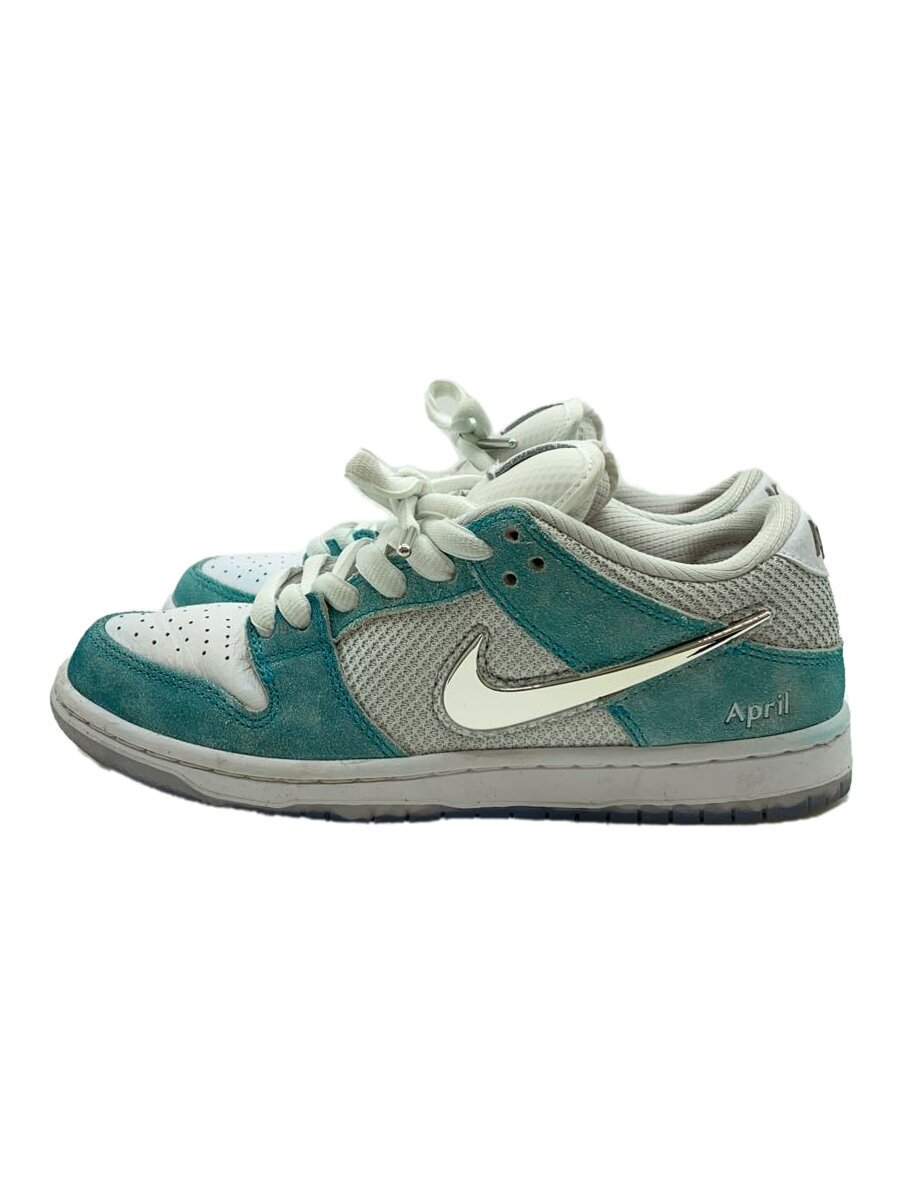 【中古】NIKE◆DUNK LOW PRO QS APR_ダンク LOW 労働者階級 QS APR/24珊/WHT【シューズ】