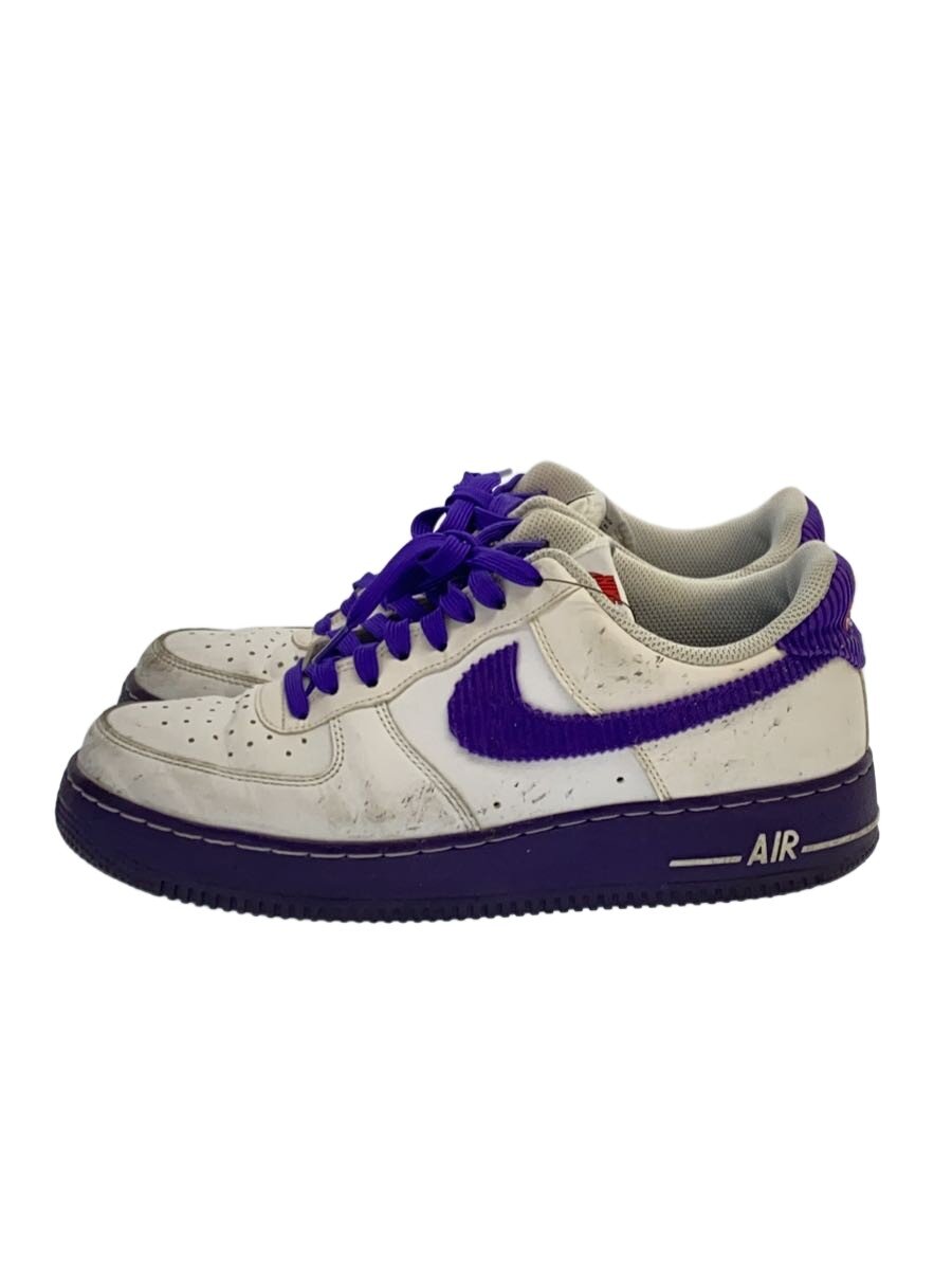 【中古】NIKE◆AIR FORCE 1 07 LV8_大気圏 フォース 壱 07 LV8/27.5糎/WHT【シューズ】