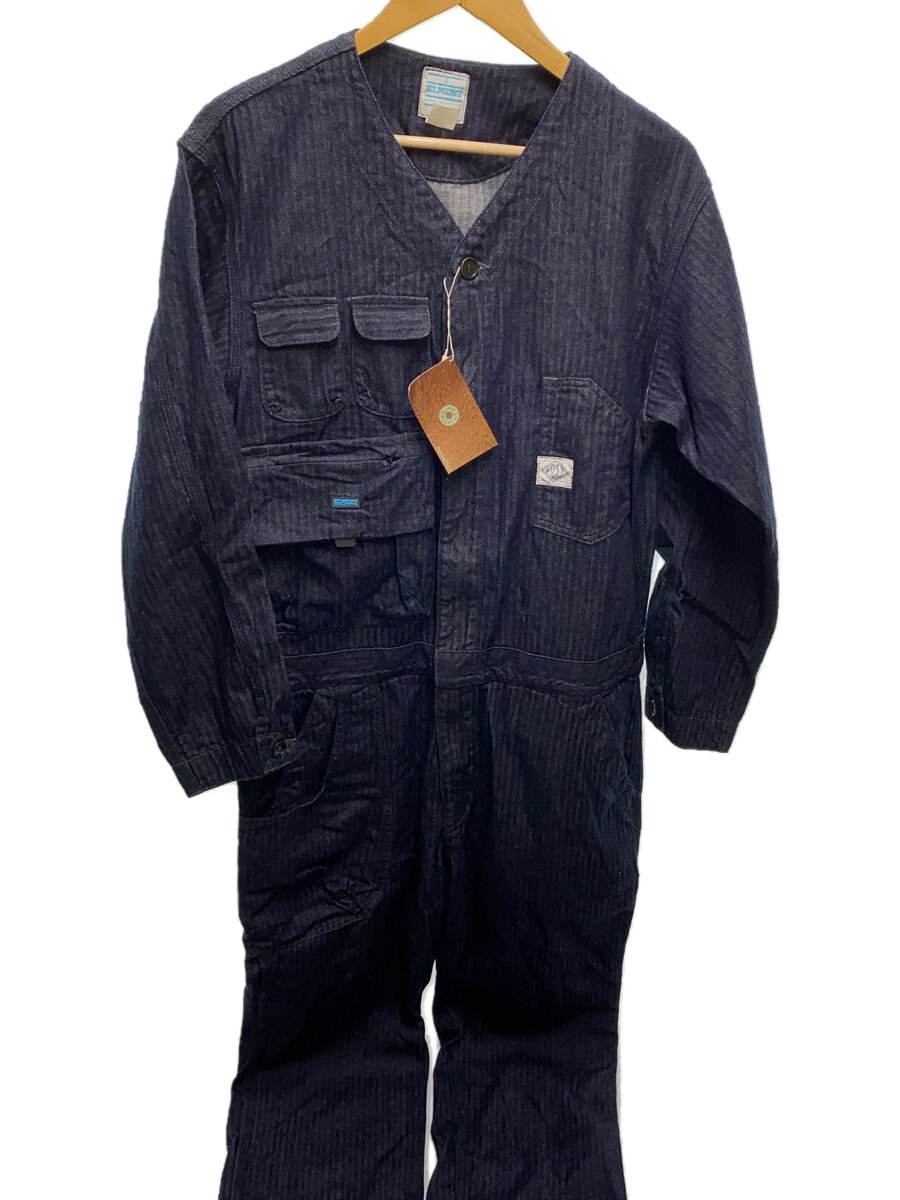 【中古】POST OVERALLS◆×ELNEST ALL-インチ-One/Cotton Herrinオールインワン/S/綿織物/EP-02-CHI//【メンズウェア】