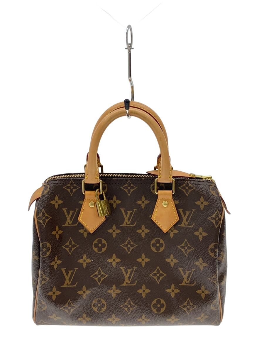 【中古】LOUIS VUITTON◆2)スピーディ25_モノグラム・帆布/PVC/BRW/モノグラム【御徒面子】