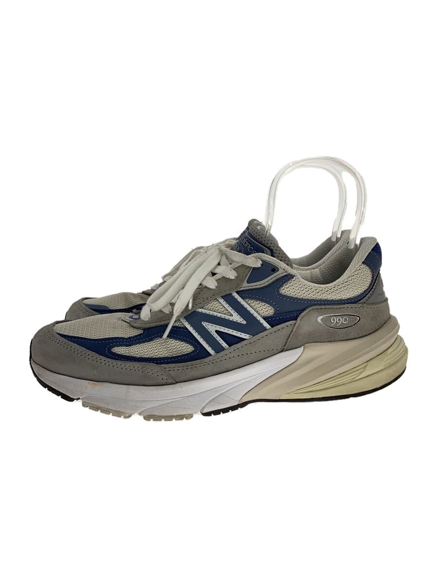 【中古】NEW BALANCE◆U990/薄墨色/27糎/GRY/USA製【シューズ】