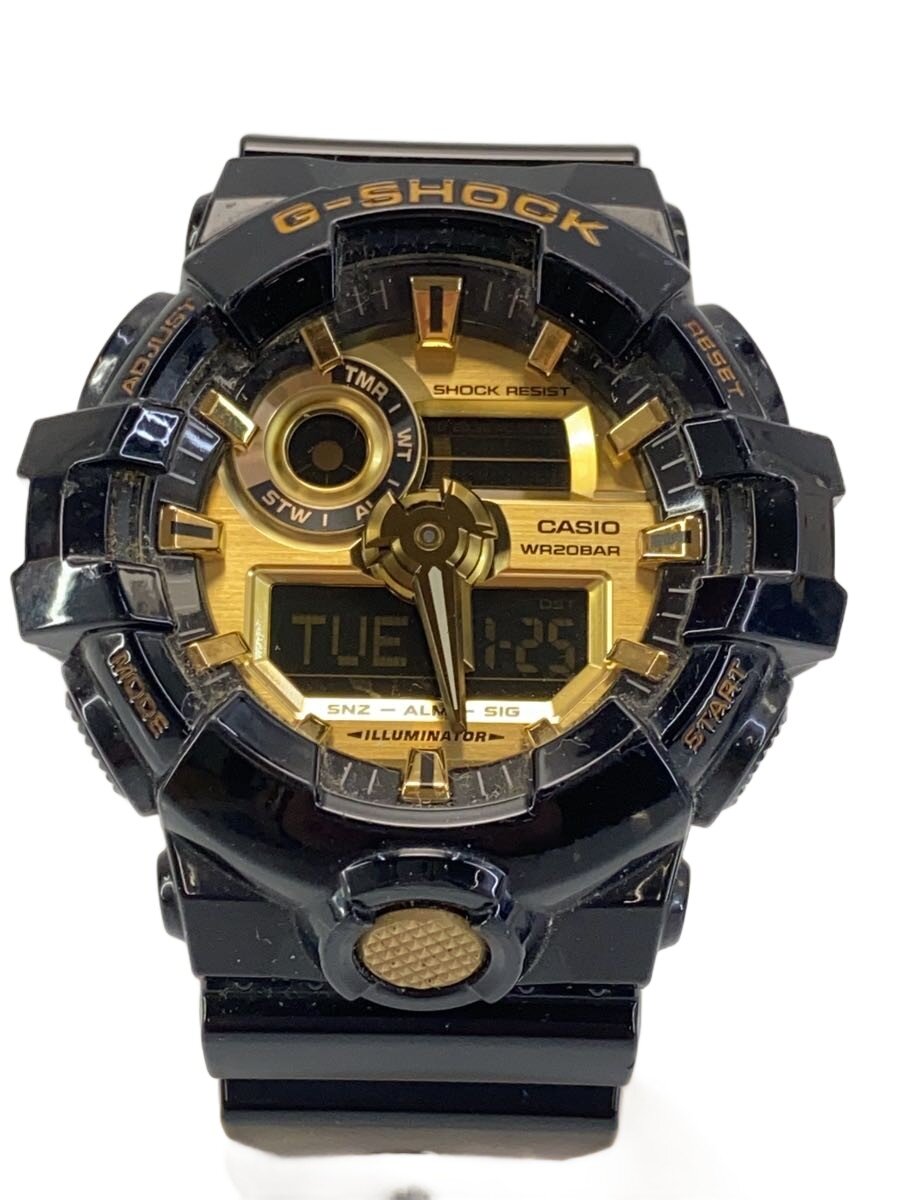 【中古】CASIO◆石英ウオッチ・G-SHOCK/デジアナ【服飾雑貨他】