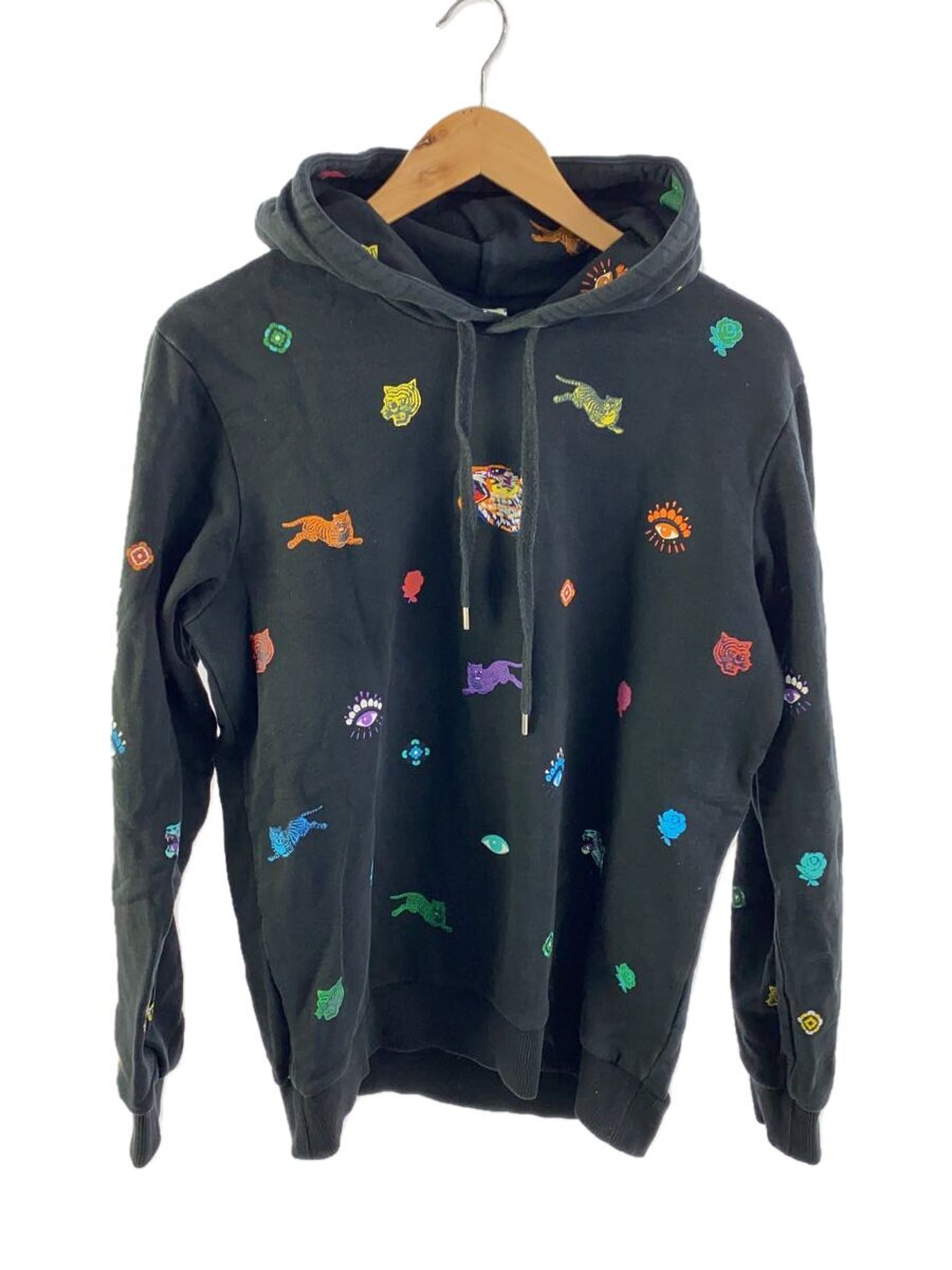 【中古】KENZO◆パーカー/S/コットン/BLK/総柄/f865sw4204xq【メンズウェア】｜2ｎｄ STREET 店