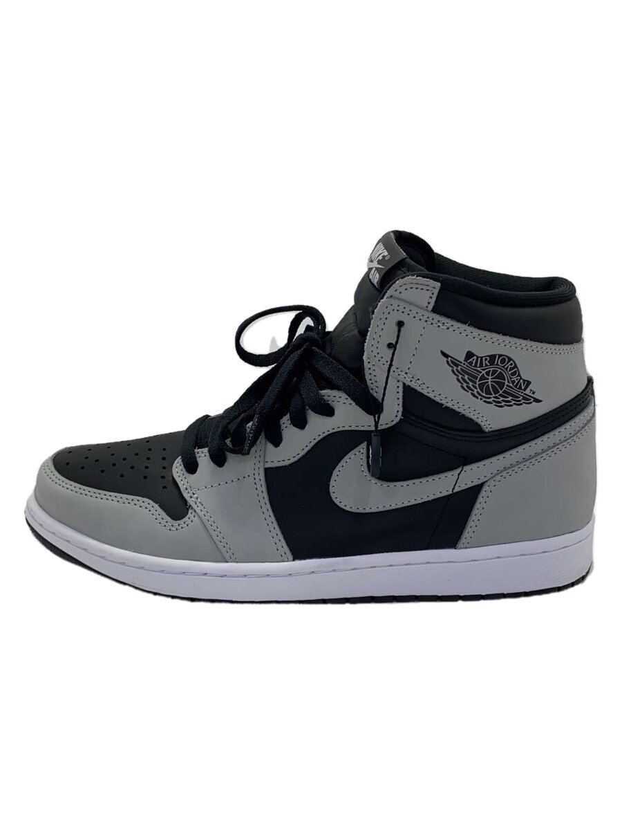 【中古】NIKE◆AIR JORDAN 1 RETRO HIGH OG_エアジョーダン 1 レトロ 御機嫌 OG/27.5糎/GRY【シューズ】