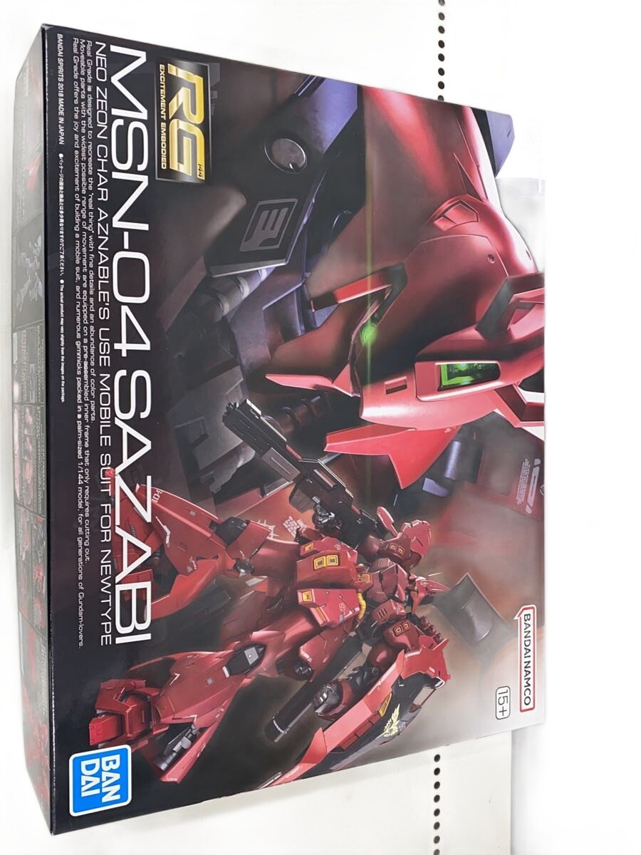【中古】BANDAI◆プラモデル/MSN-04/RG 1/144 サザビー【ホビー】