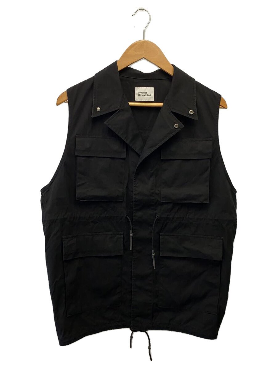【中古】ALMOSTBLACK◆ユーテリティベスト/L/20SS-PVE01//【メンズウェア】