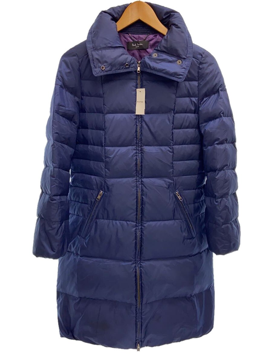 【中古】Paul Smith Black Label◆厚地の外套/--/ポリエステル/NVY/無地【レディース御召しもの】