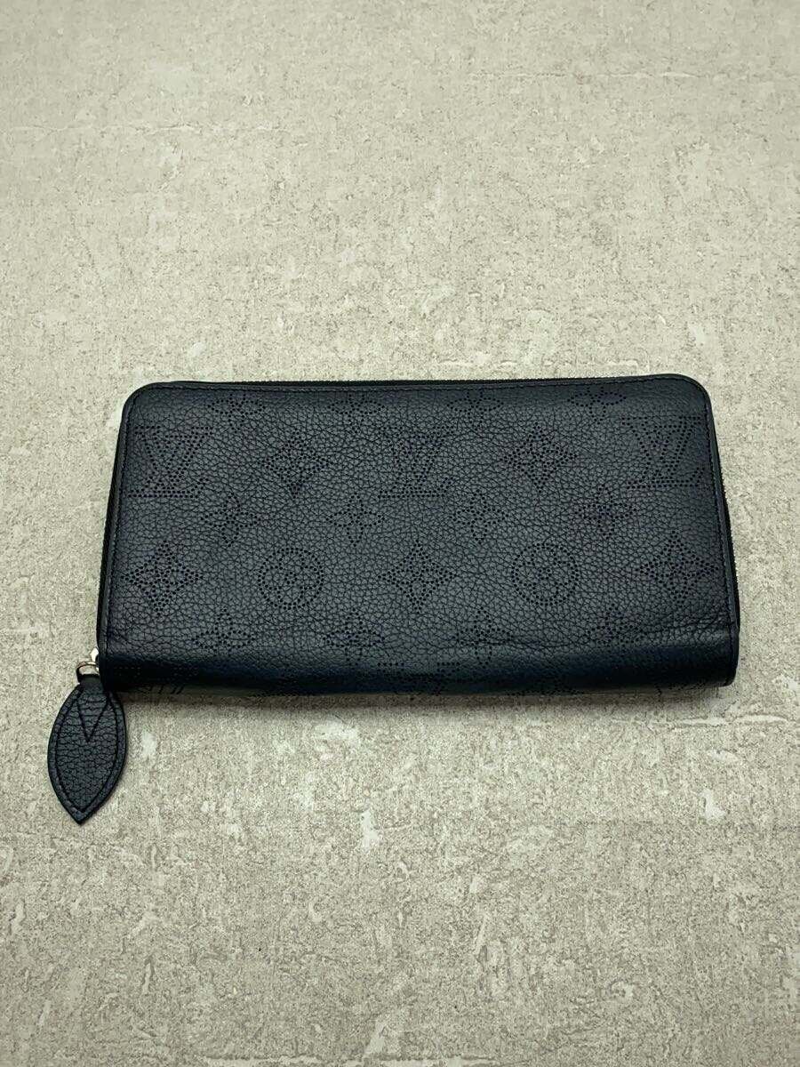【中古】LOUIS VUITTON◆ジッピー・ウォレット_マヒナ_BLK/牛革/BLK/レディース//【服飾雑貨他】｜2ｎｄ STREET 店 32,604円