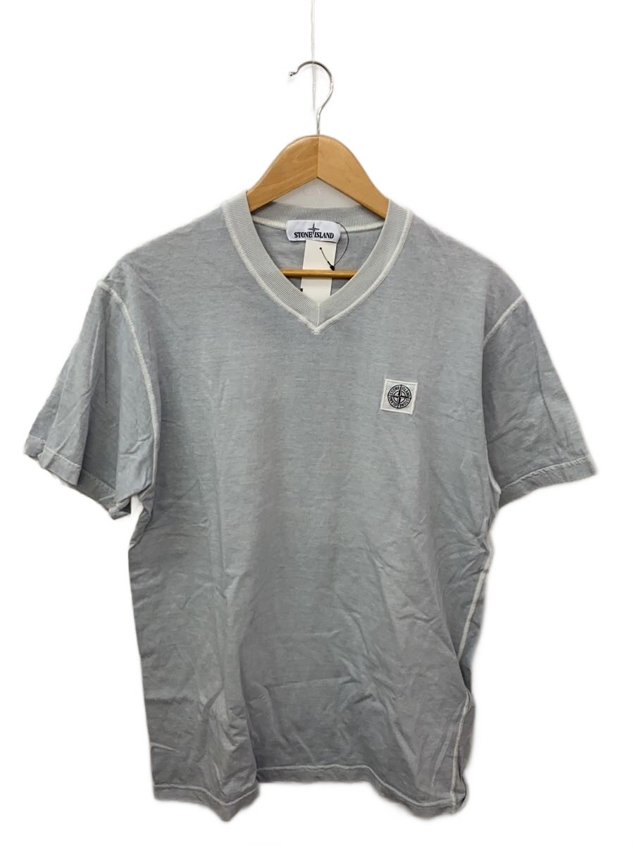 【中古】STONE ISLAND◆プルオーバー/L/綿織物/GRY/721523857【メンズウェア】