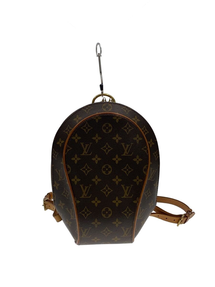 【中古】LOUIS VUITTON◆エリプス・サック・ア・ド_モノグラム・帆布/PVC/BRW//【御徒面子】