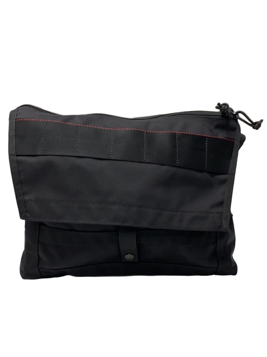 【中古】BRIEFING◆Fleet Messenger 13/ショルダーバッグ/ナイロン/BLK/38-61-0010-106【御徒面子】