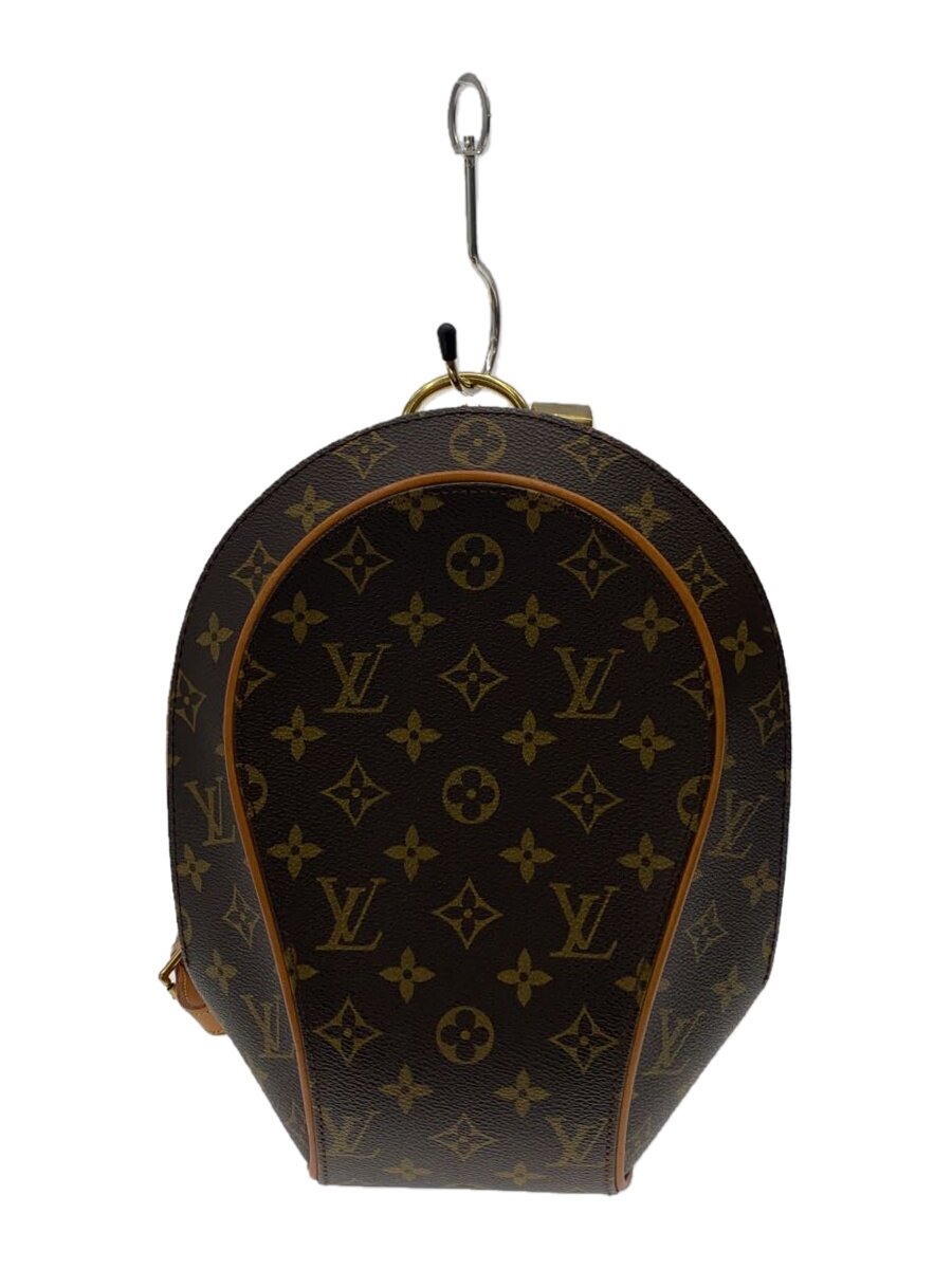 【中古】LOUIS VUITTON◆エリプス・サック・ア・ド_モノグラム・帆布_BRW/PVC/BRW/総柄/鍵欠品【御徒面子】