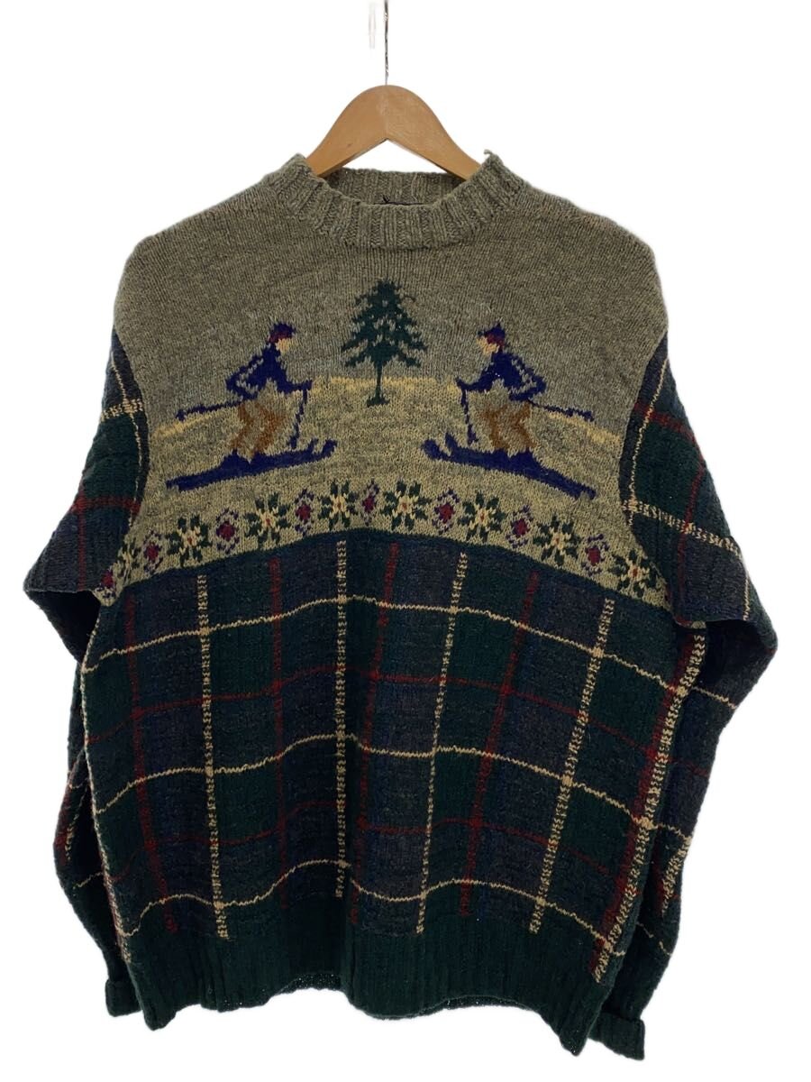 【中古】POLO RALPH LAUREN◆HAND KNIT/ノルディック柄/スキー柄/ボトルネック/ニット・セーター(厚手)/XL/ウール【メンズウェア】｜2ｎｄ STREET 店 14,936円