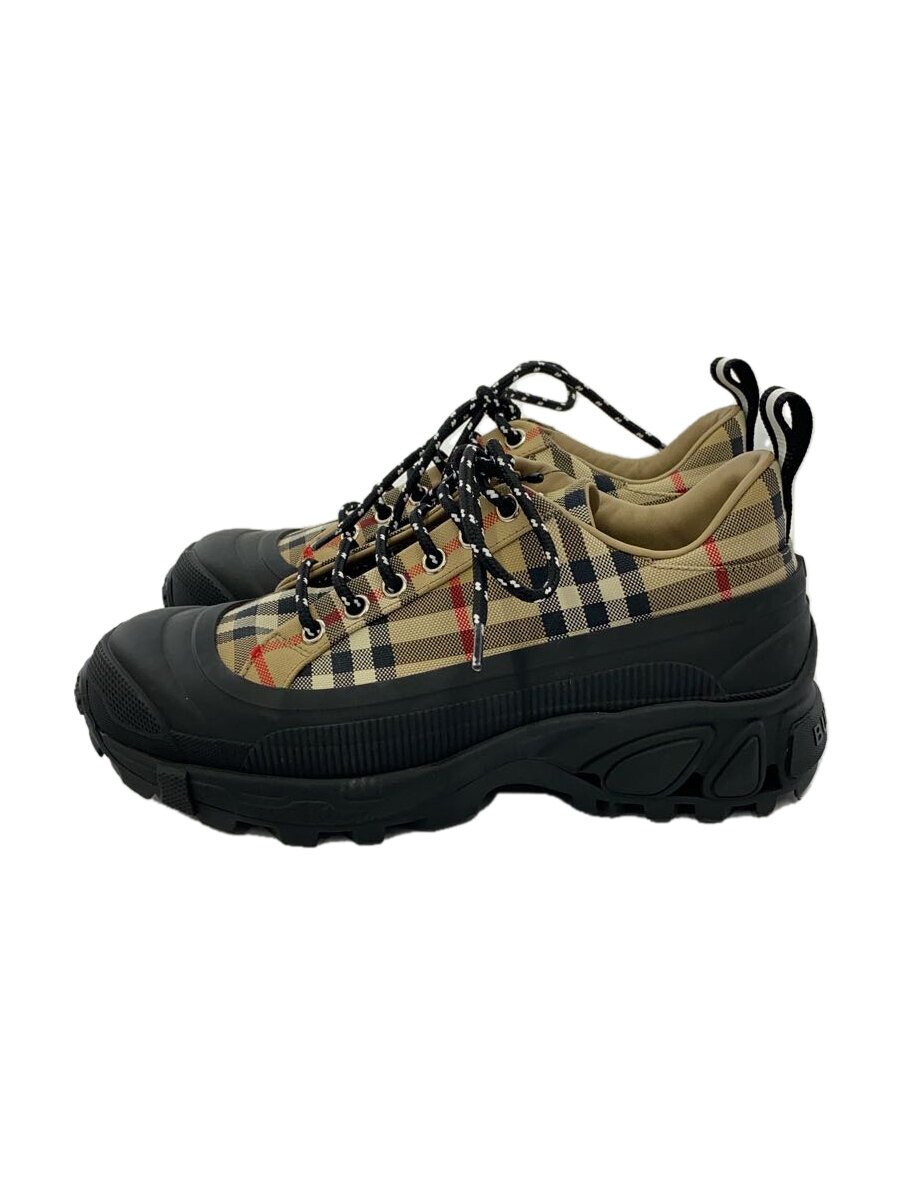 【中古】BURBERRY LONDON◆ローカットスニーカー/36/マルチ色つや/VINTAGE CHECK/バーバリーロンドン【シューズ】