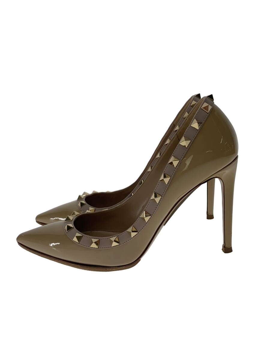 【中古】VALENTINO GARAVANI◆パンプス/37/BEG【シューズ】