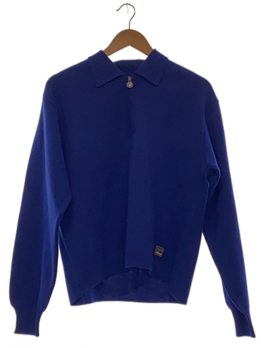 【中古】VERSACE◆ジップパーカー/M/ウール/BLU/無地/26-11-1973//【レディースウェア】｜2ｎｄ STREET 店 12,782円