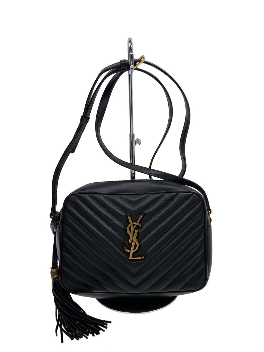【中古】SAINT LAURENT◆ルーカメラバッグ/ショルダーバッグ/レザー/ブラック/612544/サンローラン【バッグ】｜2ｎｄ STREET 店 187,660円
