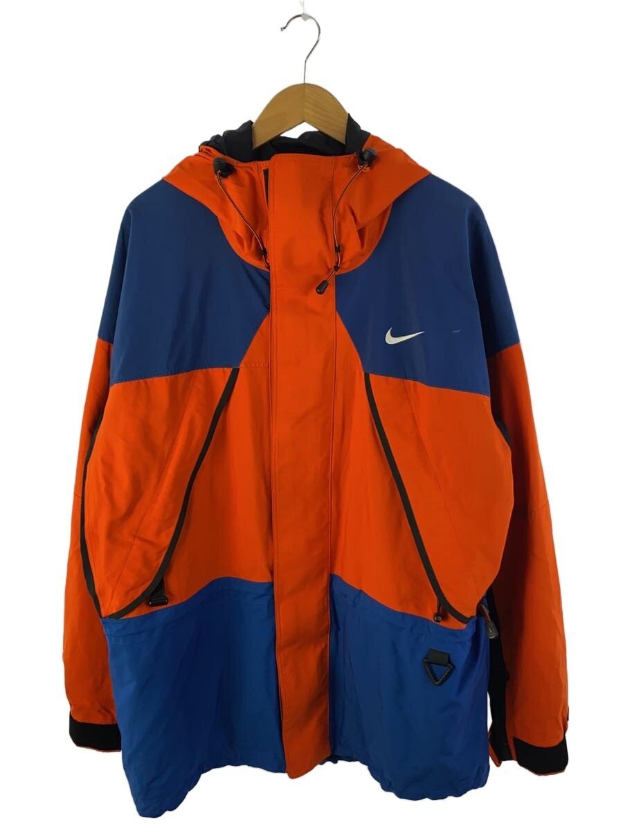 【中古】NIKE ACG◆90s/STORM-FIT/マウンテンパーカ/XL/ポリエステル/ORN【メンズウェア】