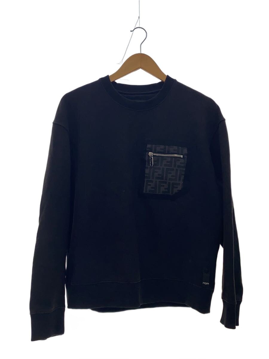 【中古】FENDI◆汗水/S/綿織物/BLK/12CPF-23-899【メンズウェア】