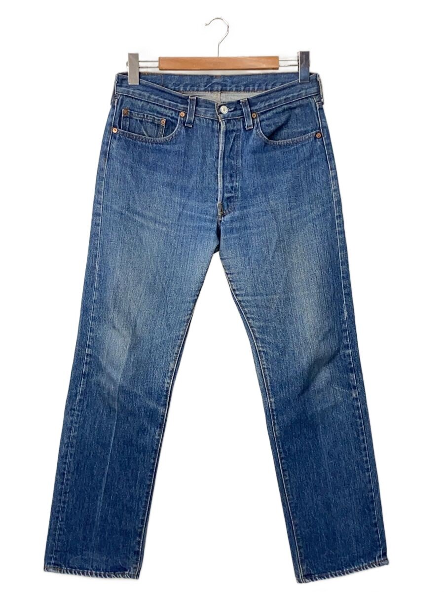 【中古】Levi’s◆下つ方/--/綿織物/BLU/無地【メンズウェア】