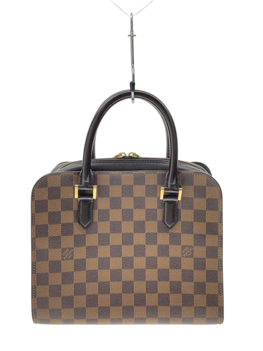 【中古】LOUIS VUITTON◆トリアナ_ダミエ・エベヌ/PVC/BRW【バッグ】|2nd STREET 店
