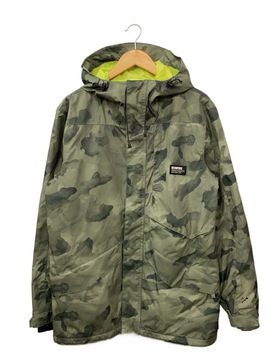 【中古】Bonfire◆マウンテンパーカ/M/ポリエステル/GRN/カモフラ【メンズウェア】｜2ｎｄ STREET 店