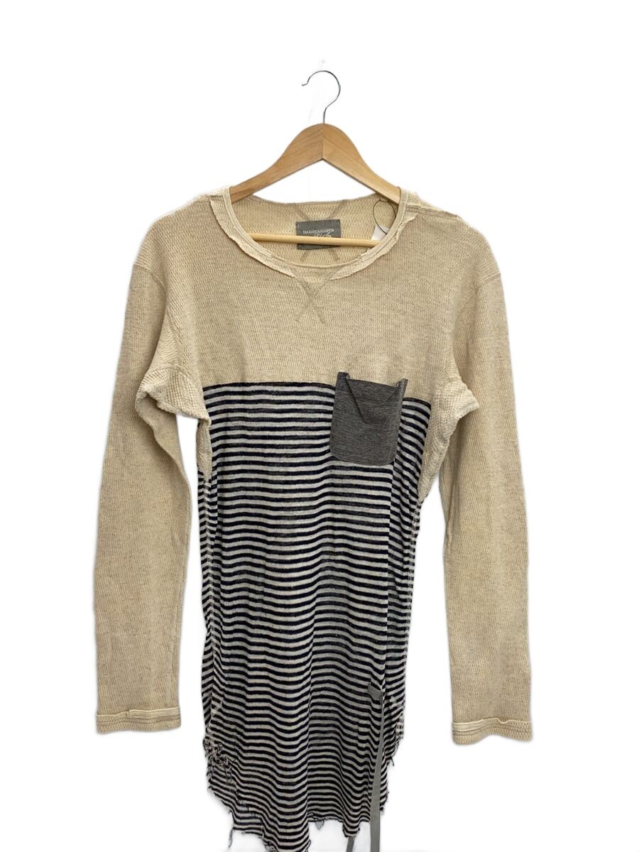 【中古】TAKAHIROMIYASHITA TheSoloist.◆長袖Tシャツ/M/コットン/BEG/s.0147【メンズウェア】｜2ｎｄ STREET 店