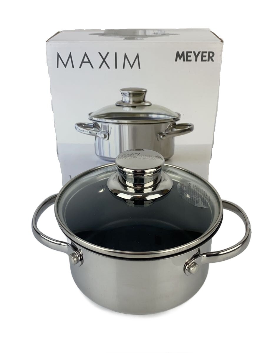 【中古】Meyer◆マキシムSSマルチポット/鍋/14cm/0.9L【キッチン用品】