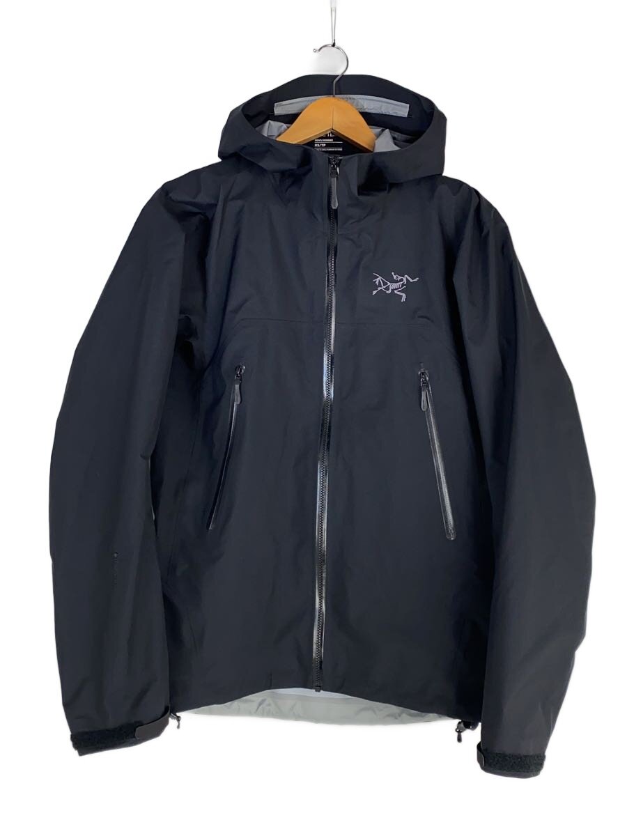 【中古】ARC’TERYX◆BETA JACKET M/XS/ナイロン/黒いこと/X000007726【メンズウェア】