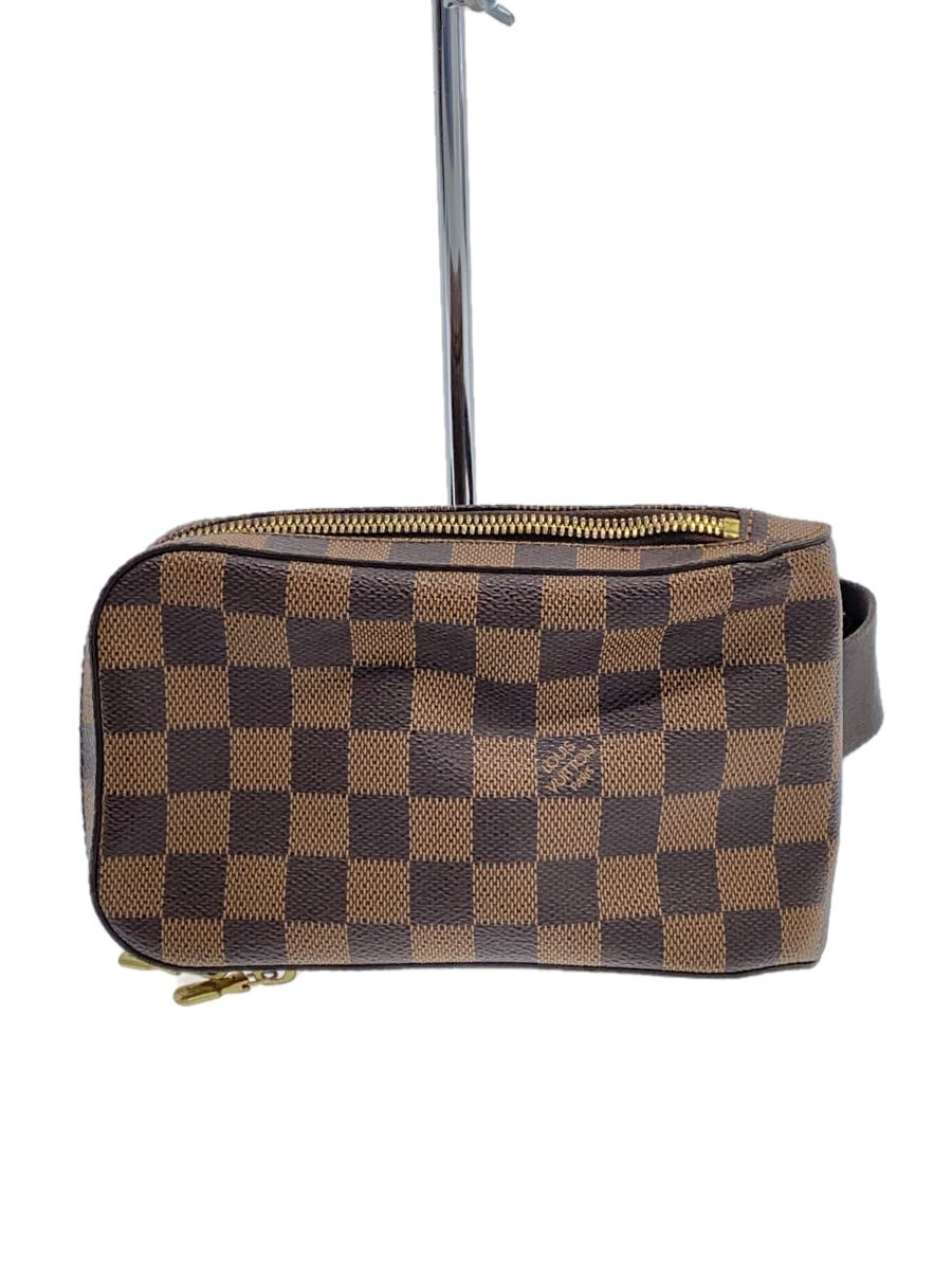 【中古】LOUIS VUITTON◆酉の方角御徒面子/なめし革/BRW/総柄/CA0034/ジェロニモス【御徒面子】