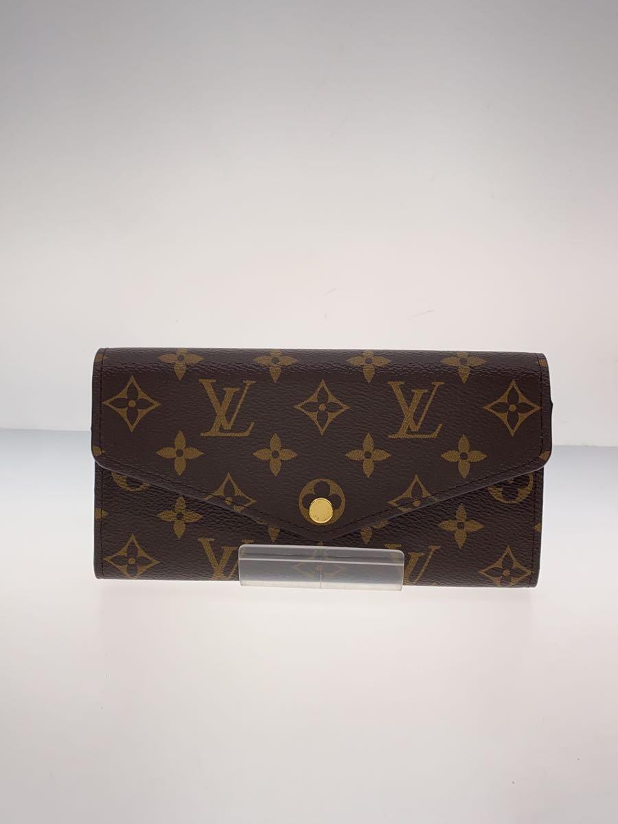 【中古】LOUIS VUITTON◆長財布/BRW/総柄/レディース/M60531【服飾雑貨他】