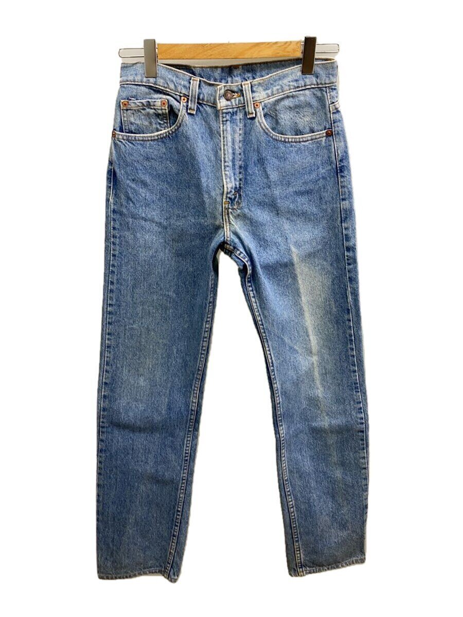 【中古】Levi’s◆下つ方/31/ジーンズ/IDG/無地/505-0217【メンズウェア】