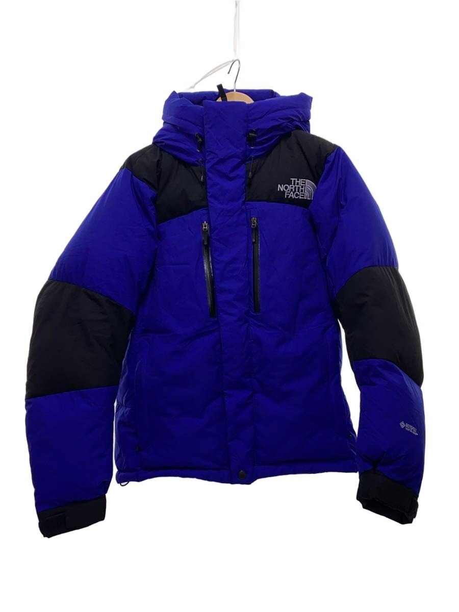 【中古】THE NORTH FACE◆BALTRO LIGHT JACKET_バルトロライトジャケット/L/ナイロン/BLU/無地【メンズウェア】