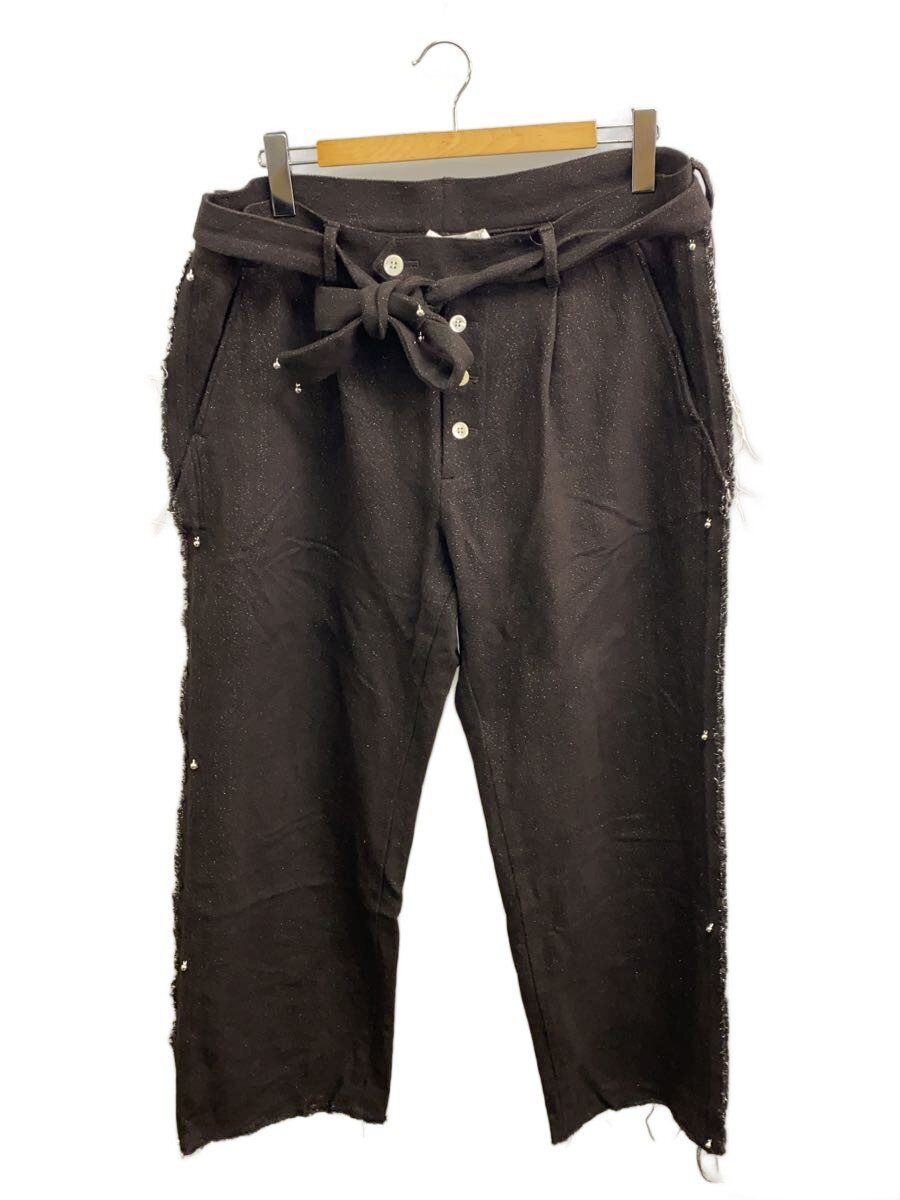 【中古】Midorikawa◆GLITTER NEL DAMAGE PANTS/FREE/コットン/BRW/MID24AW-PT05【メンズウェア】｜2ｎｄ STREET 店